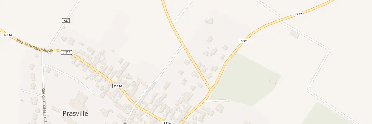 Plan du 3 Rue de Chartres à Prasville
