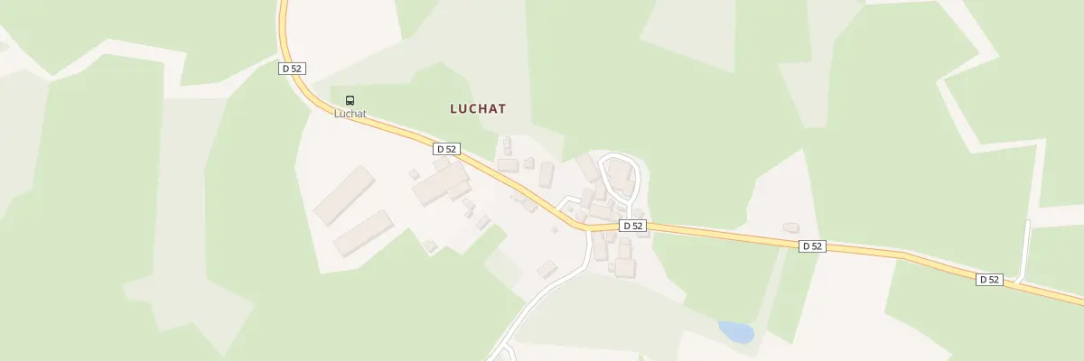 Plan du 12 Luchat à Gartempe