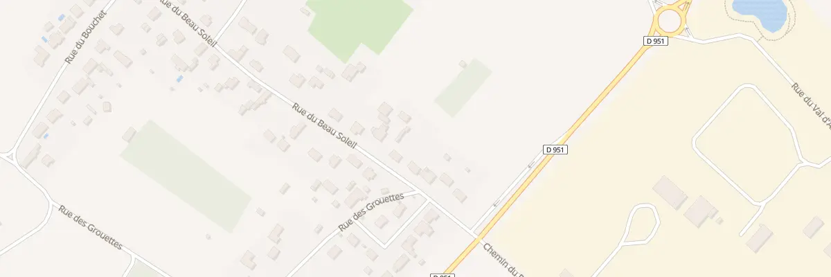 Plan du 501 Rue du Beau Soleil à Dry