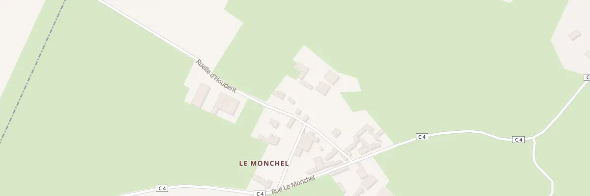 Plan du 6 Rle d’Houdent à Ercourt