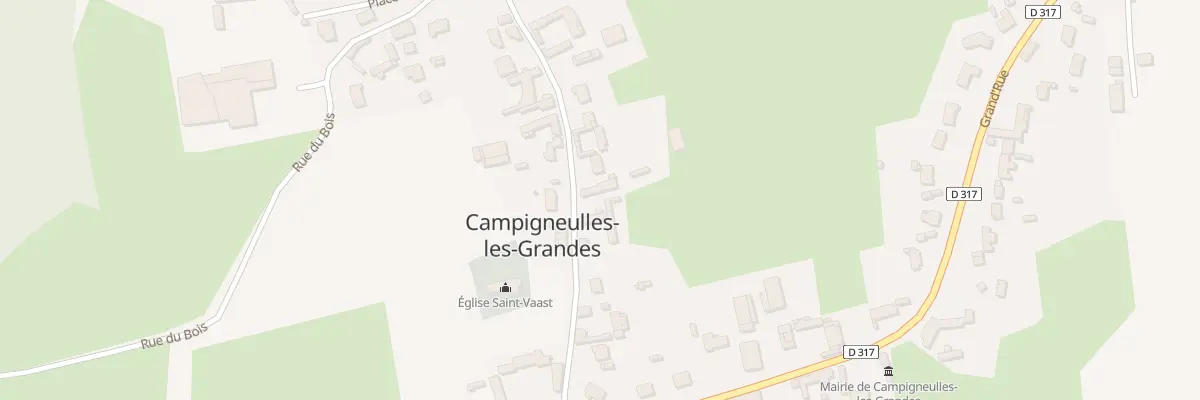Plan du 10 Rue de l’Eglise à Campigneulles-les-Grandes