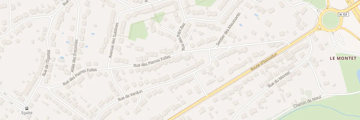 Plan du 50 Rue des Pierres Folles à Déols