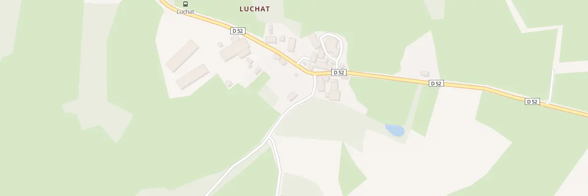 Plan du 3 Luchat à Gartempe