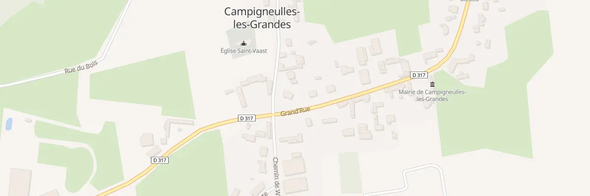 Plan du 42 Gr Grand Rue à Campigneulles-les-Grandes