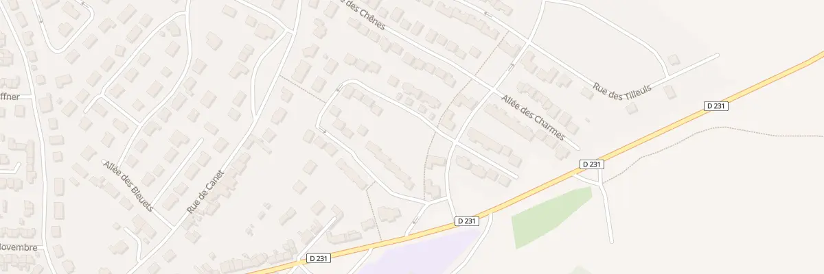 Plan du 44 Rue Hetres à Marquise