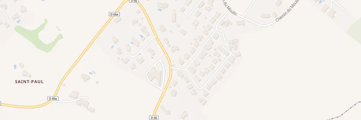 Plan du 17 Rue du Lauragais à Bourg-Saint-Bernard