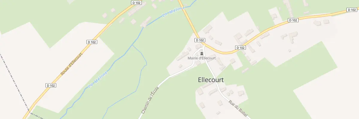 Plan du 5019 Le Village à Ellecourt