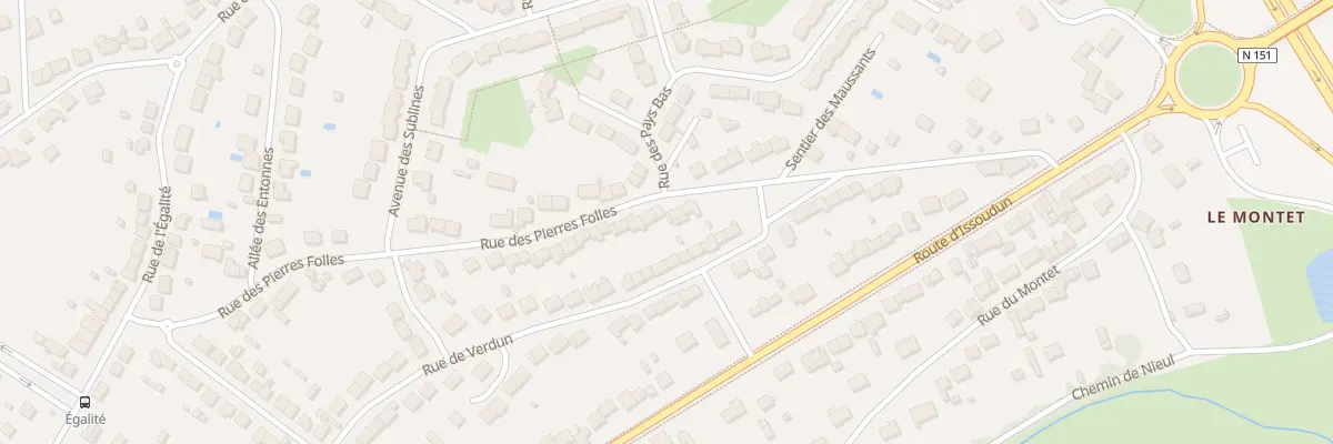 Plan du 52 Rue des Pierres Folles à Déols