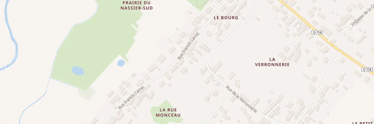 Plan du 211 Rue Francis Carret à Dry