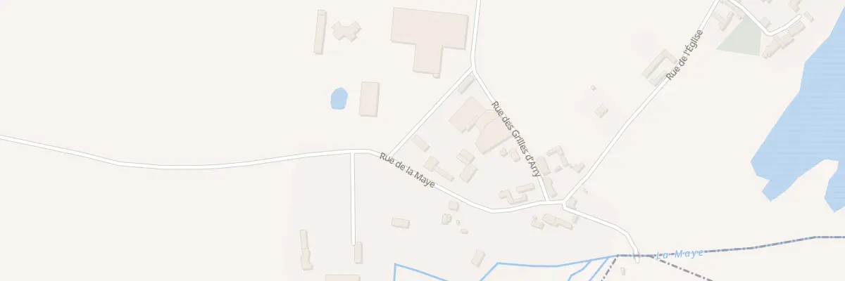 Plan du 11 Rue de la Maye à Arry