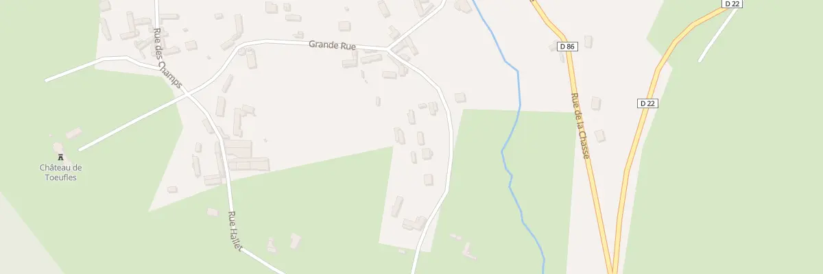 Plan du 4 Rue Rapaudière à Tœufles