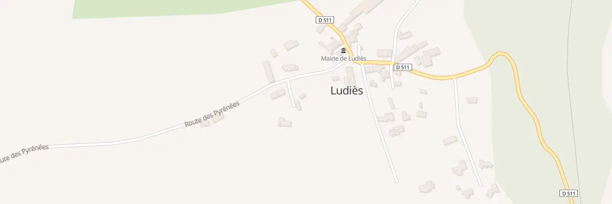 Plan du 3 Imp de Mancet à Ludiès