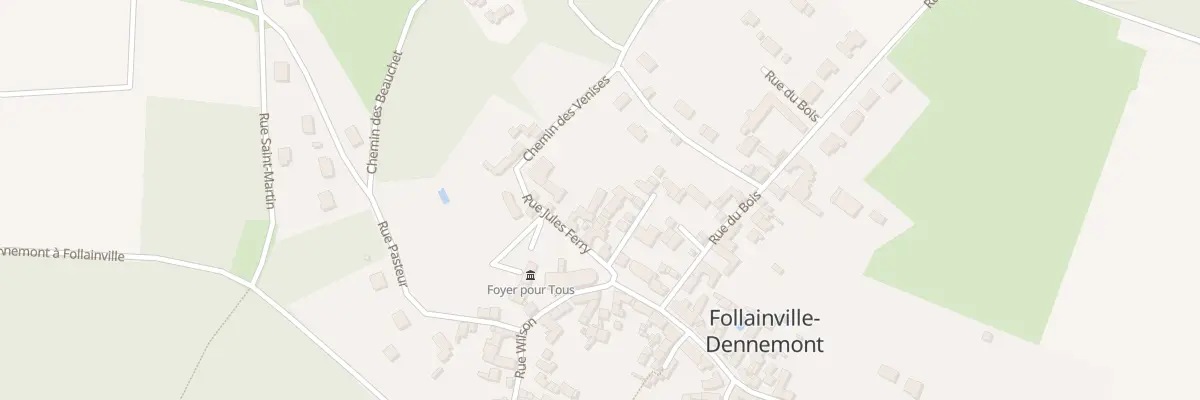 Plan du 10B Rue Jules Ferry à Follainville-Dennemont
