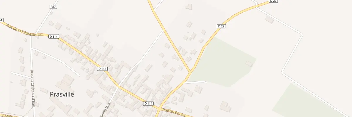 Plan du 1 Rue de Chartres à Prasville