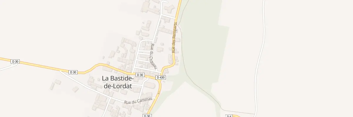 Plan du 92 Le Village à La Bastide-de-Lordat