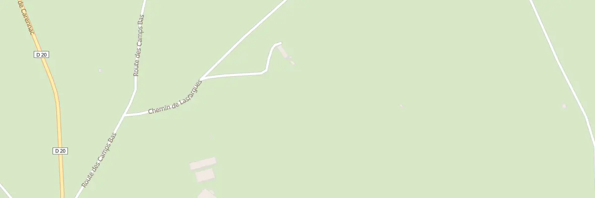 Plan du 166 Che de Lasfargues à Miers