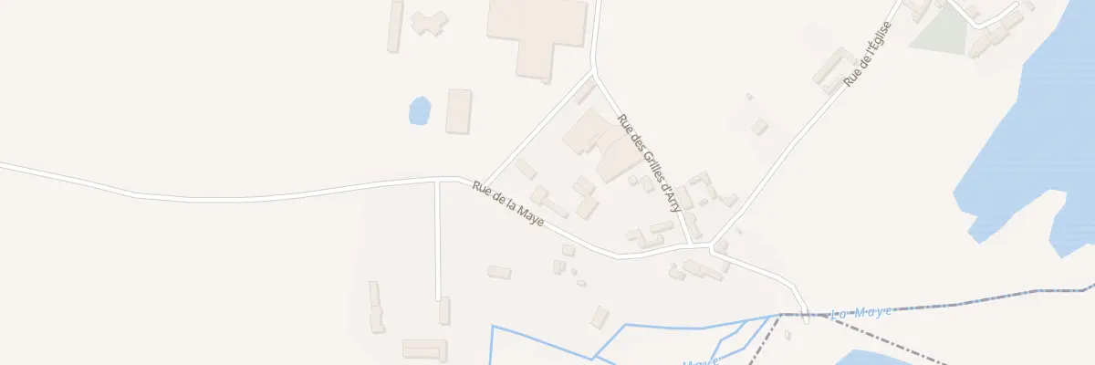 Plan du 9 Rue de la Maye à Arry