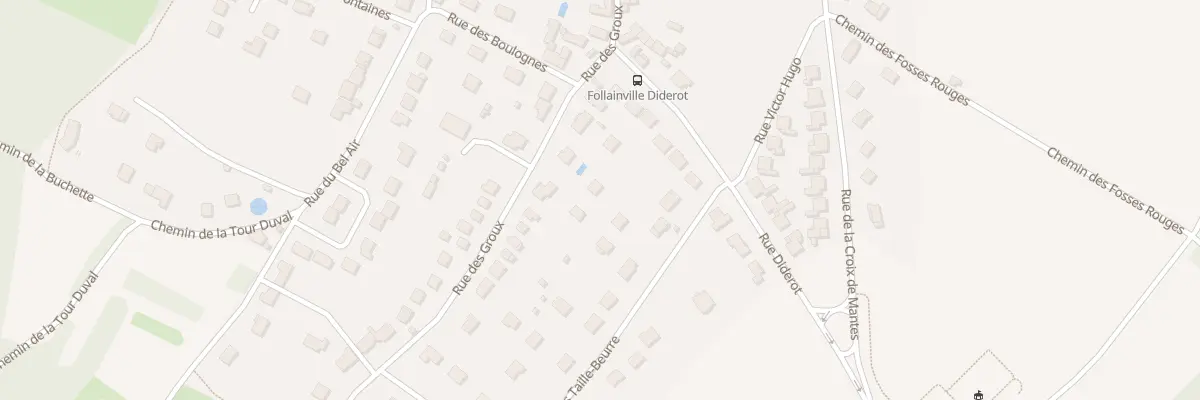 Plan du 31 Rue des Groux à Follainville-Dennemont