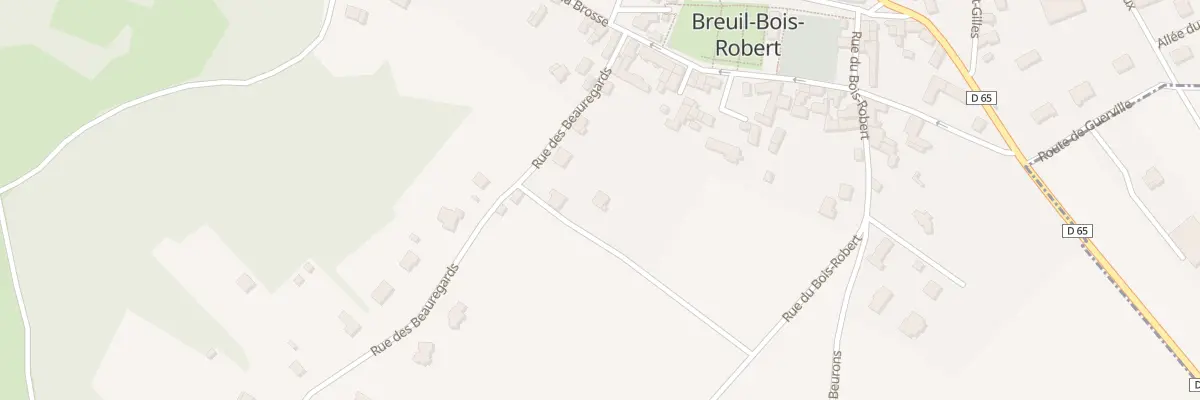 Plan du 9 Rue des Beauregards à Breuil-Bois-Robert