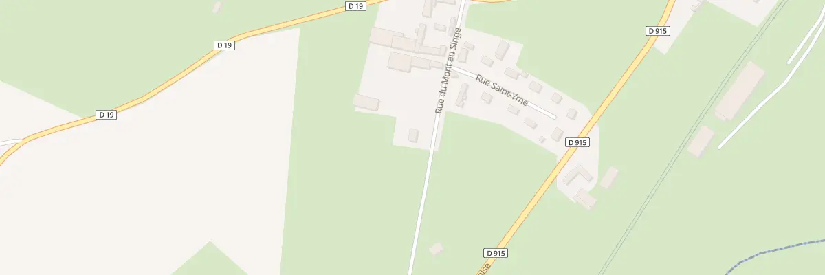 Plan du 6 Rue du Mont au Singe à Neuf-Marché