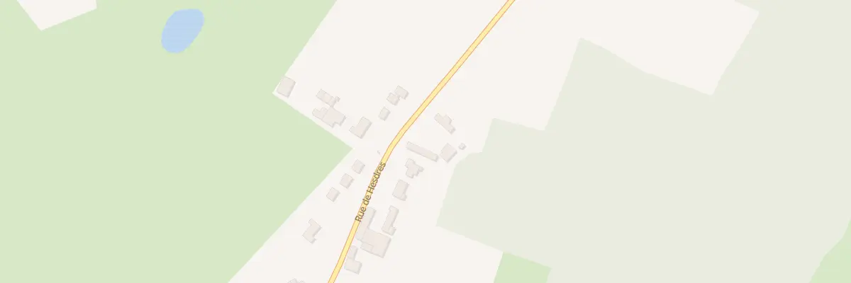 Plan du 1407 Rue de Hesdres à Wierre-Effroy