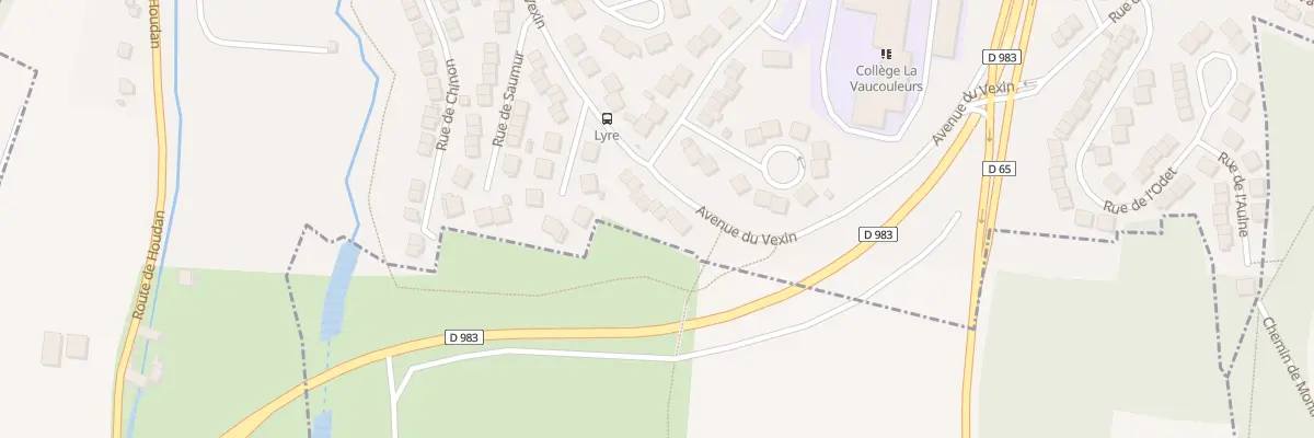 Plan du 6 Av de Vexin à Mantes-la-Ville