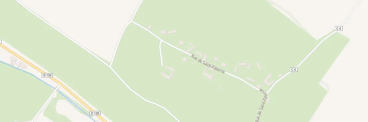 Plan du 25 Rue de Saint-paterne à Canny-sur-Thérain