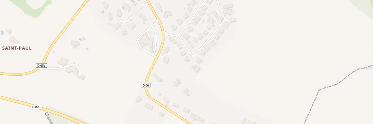 Plan du 24 Rue des Violettes à Bourg-Saint-Bernard
