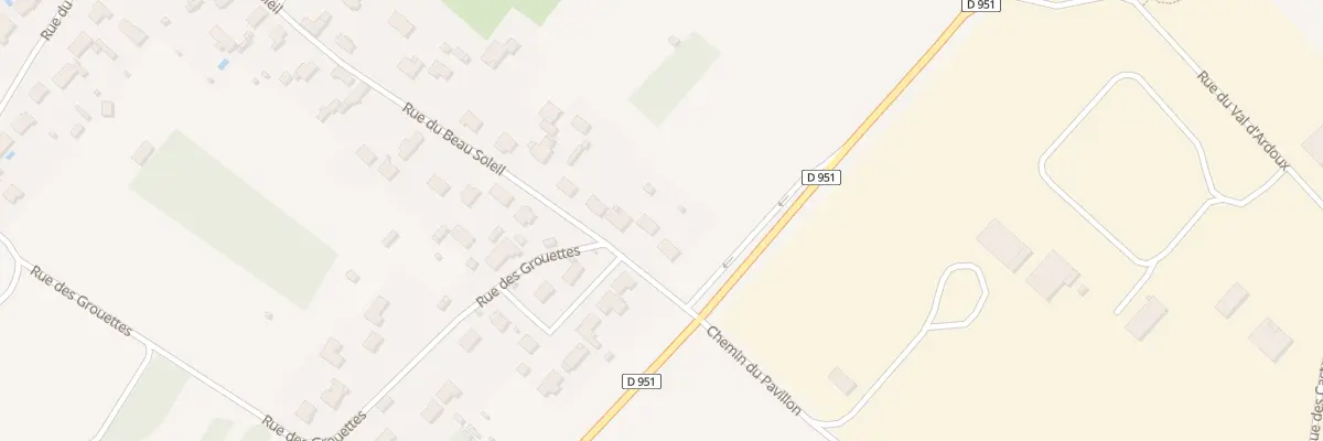 Plan du 561 Rue du Beau Soleil à Dry