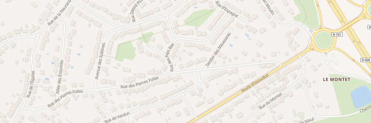 Plan du 43 Rue des Pierres Folles à Déols