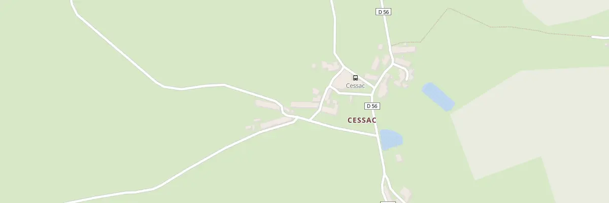Plan du 8 Cessac à Bussière-Dunoise
