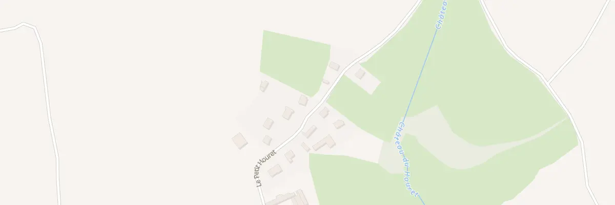 Plan du 737 Le Petit Houret à Carly
