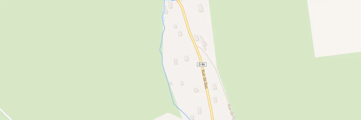 Plan du 13 Rue de Bas à Tœufles