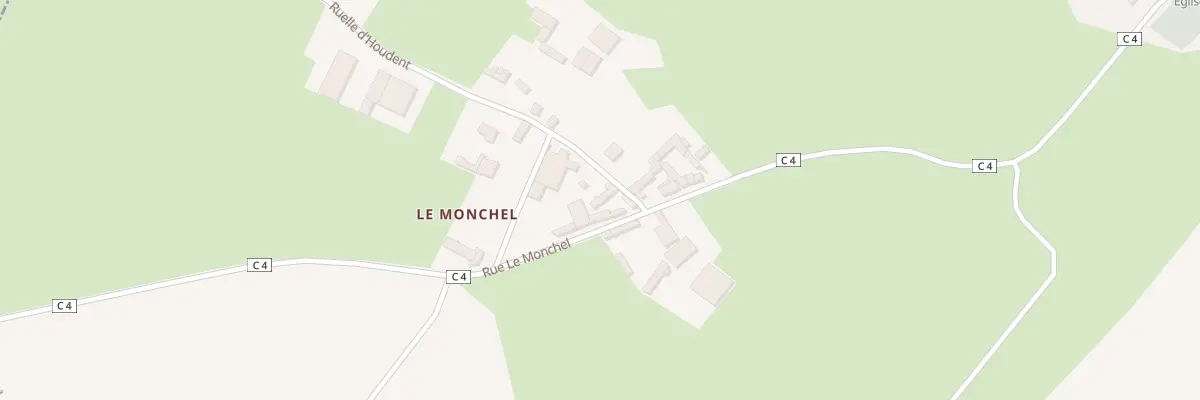 Plan du 12 Rue Le Monchel à Ercourt