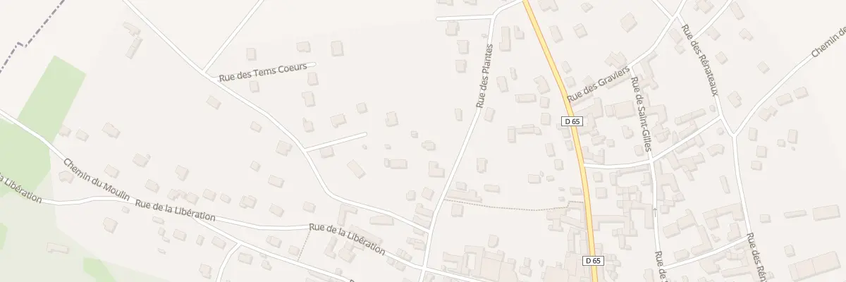 Plan du 11 Rue des Plantes à Breuil-Bois-Robert