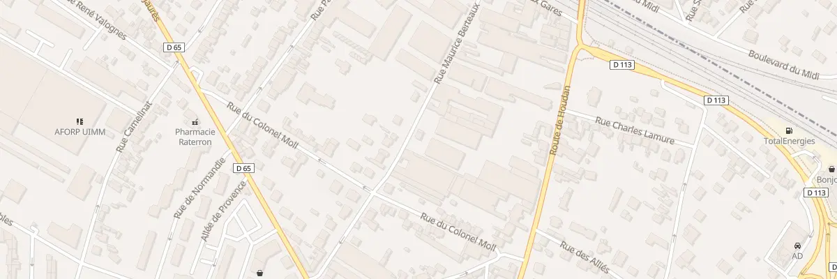 Plan du 23 Rue Maurice Berteaux à Mantes-la-Ville