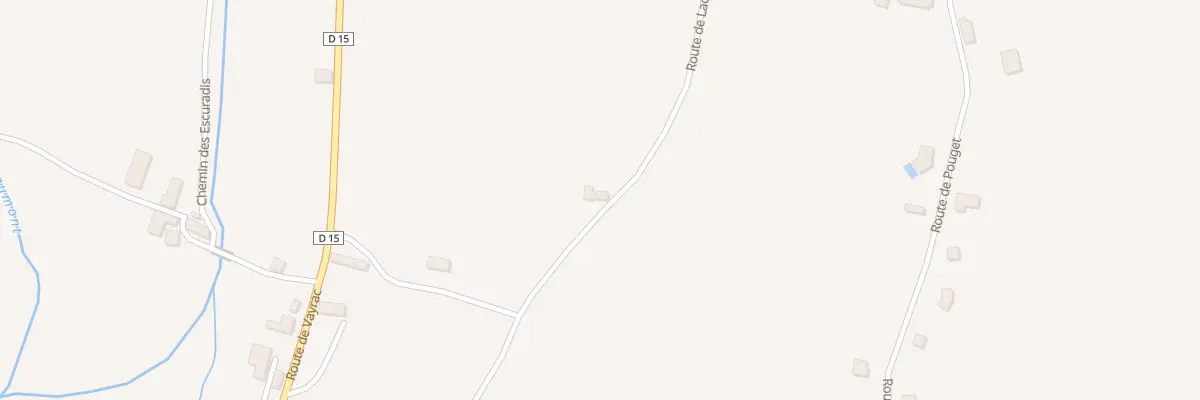 Plan du 360 Rte de Lacoste à La Chapelle-aux-Saints