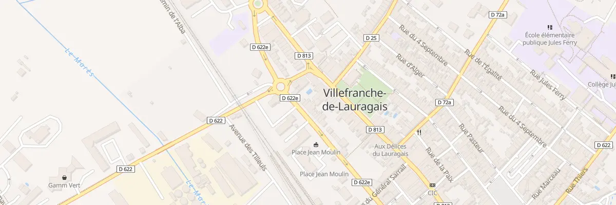 Plan du 112 Av de la Fontasse à Villefranche-de-Lauragais