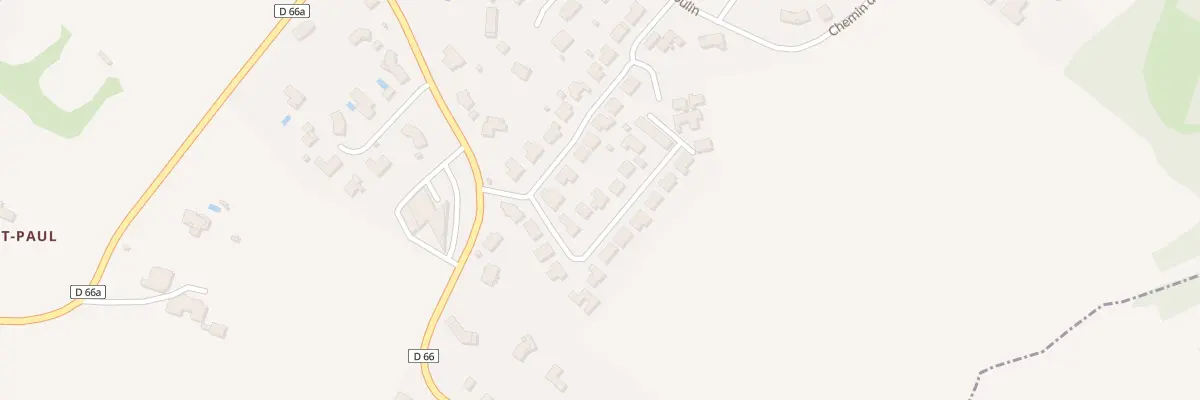 Plan du 15 Rue des Violettes à Bourg-Saint-Bernard