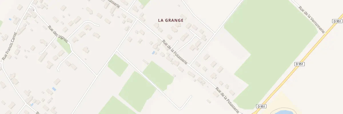 Plan du 400 Rue de la Potasserie à Dry