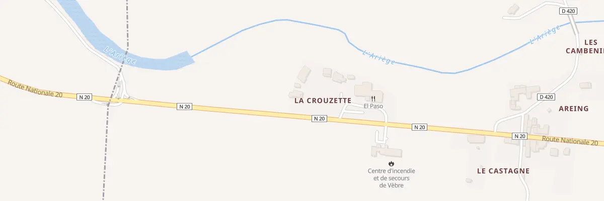 Plan du 114 La Remise à Vèbre