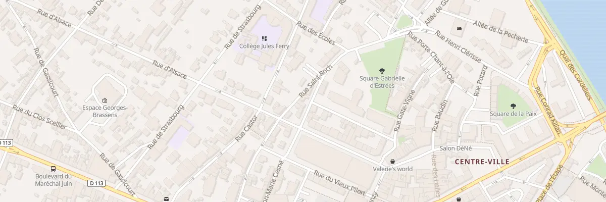 Plan du 4 Rue Léon Marie Cesné à Mantes-la-Jolie