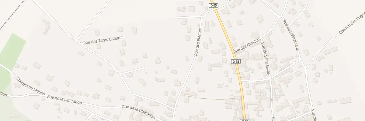 Plan du 13 Rue des Plantes à Breuil-Bois-Robert