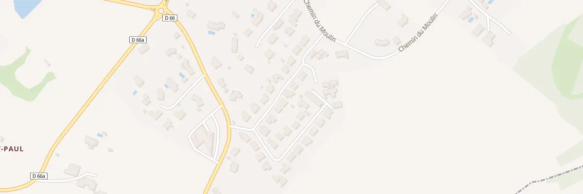 Plan du 8 Rue du Lauragais à Bourg-Saint-Bernard