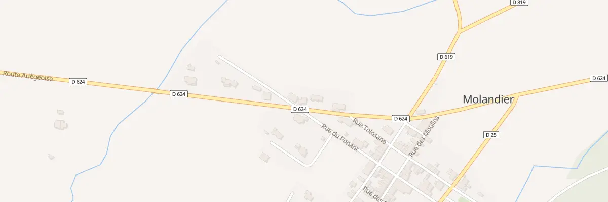 Plan du 6 Rte Ariegeoise à Molandier