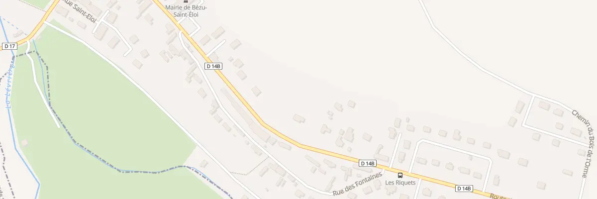 Plan du 61 Les Vignes à Bézu-Saint-Éloi