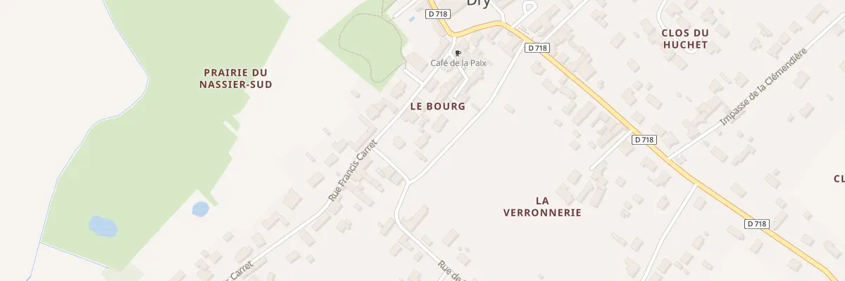 Plan du 97 Rue Francis Carret à Dry