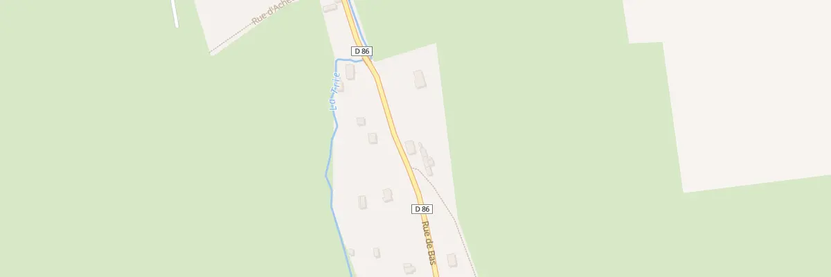 Plan du 4 Rue de Bas à Tœufles