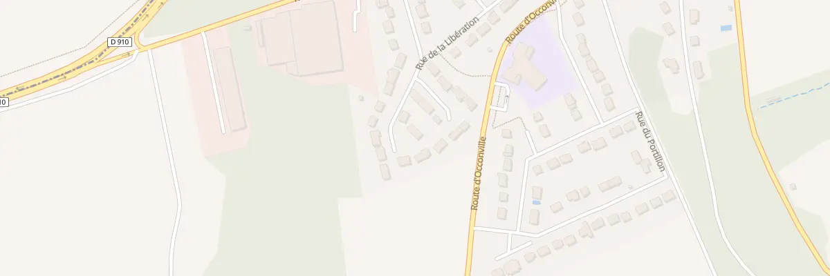 Plan du 6 Rue de la Libération au Gué-de-Longroi