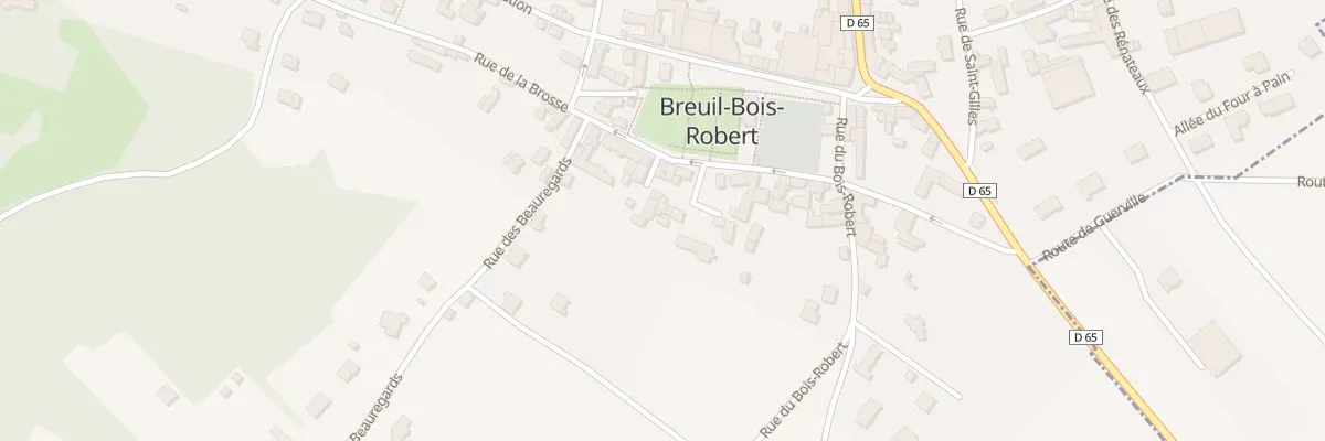 Plan du 17B Rue de la Brosse à Breuil-Bois-Robert